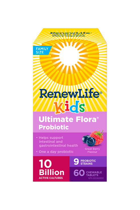 Renew Life® Ultimate Flora® Kids Probiotic, 10 Billion Active Cultures 60s