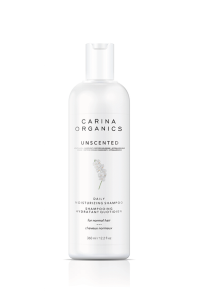 Carina Organics Unscented Daily Moisturizing Shampoo 360ml