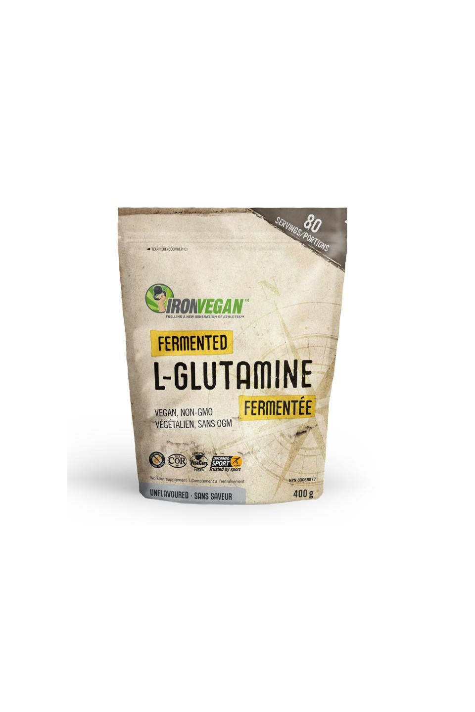 Iron Vegan Fermented L-Glutamine 400g