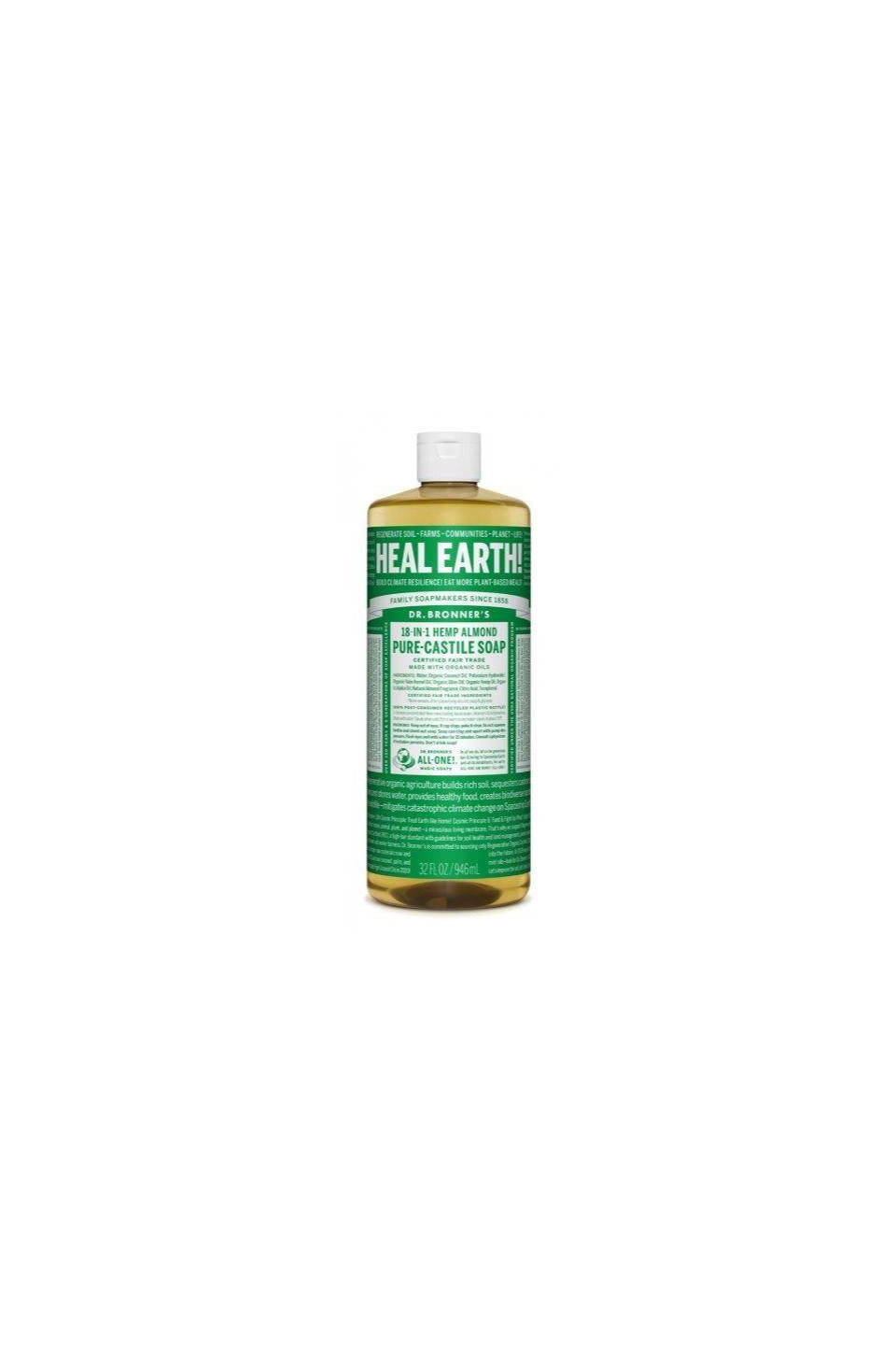 Dr Bronner's Castile Soap Almond 944ml