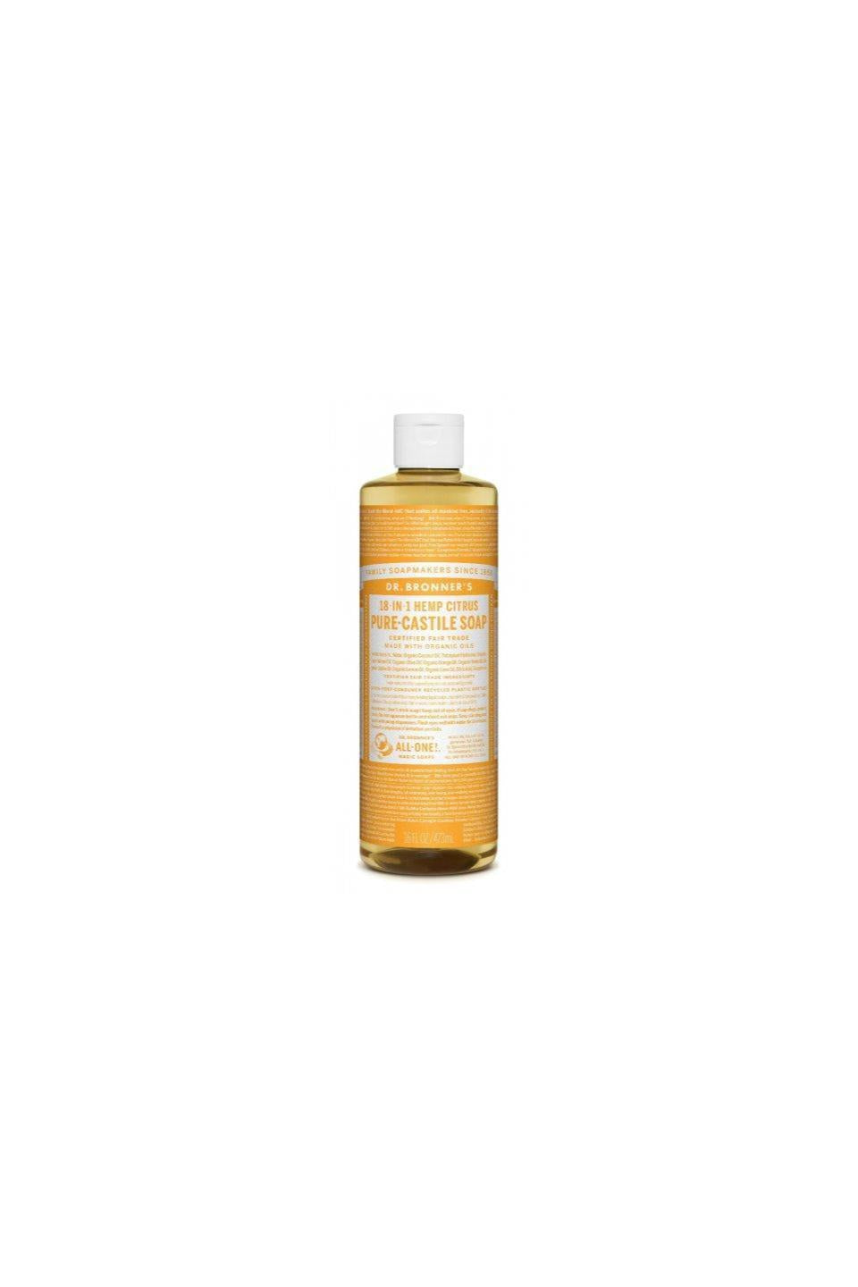 Dr Bronner's Castile Soap Citrus 473ml