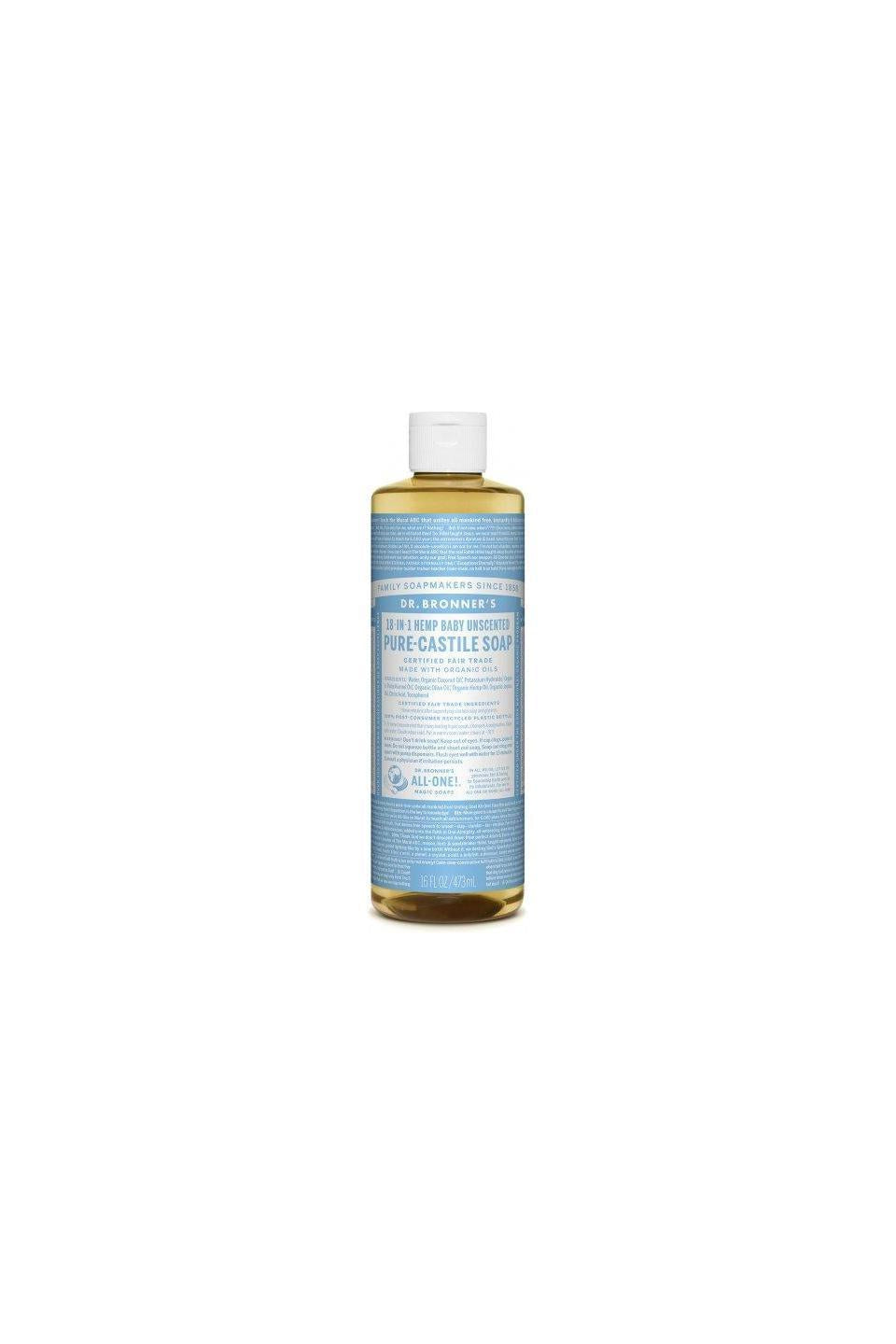 Dr Bronner's Castile Soap Baby 473ml