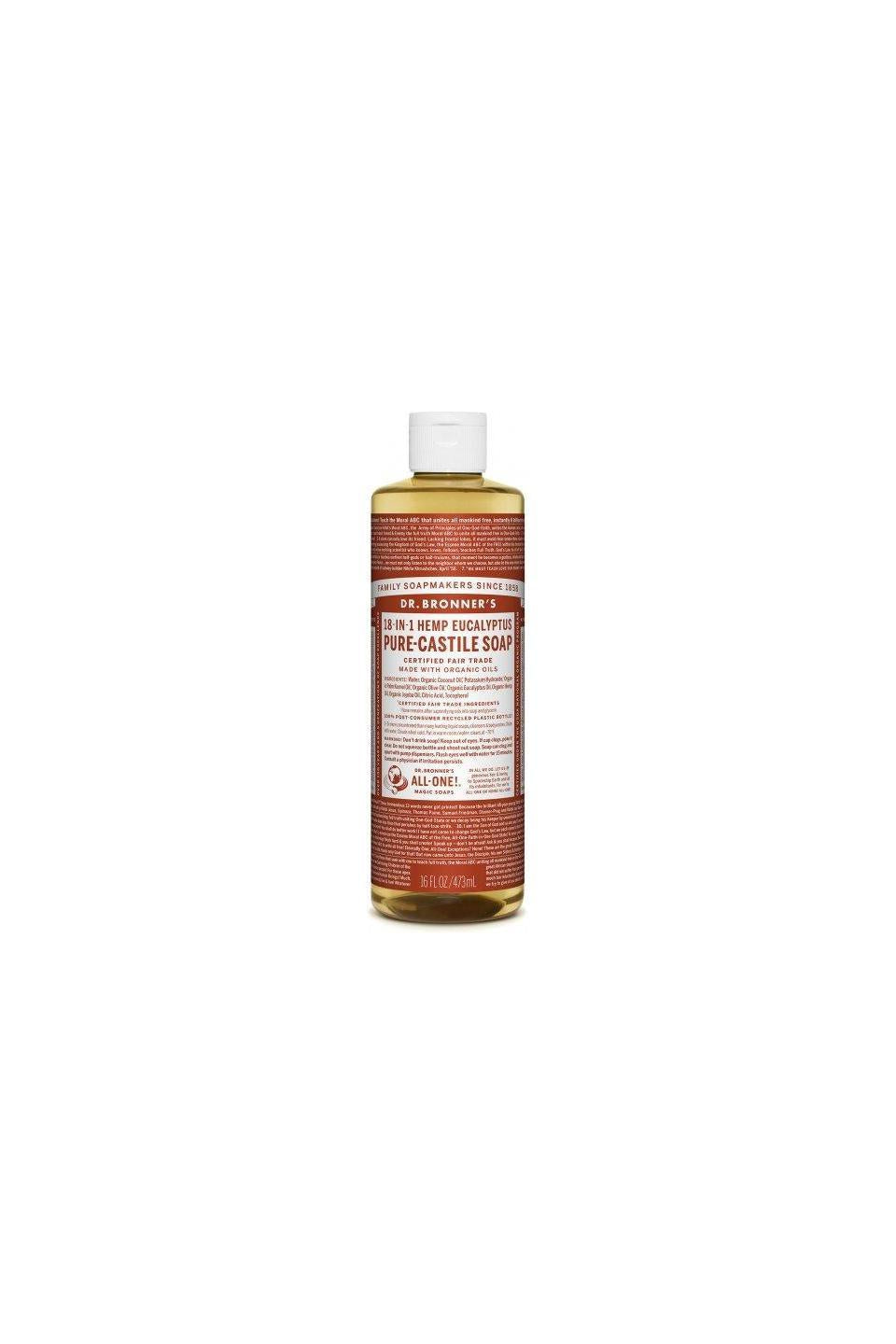 Dr Bronner's Castile Soap Eucalyptus 473ml
