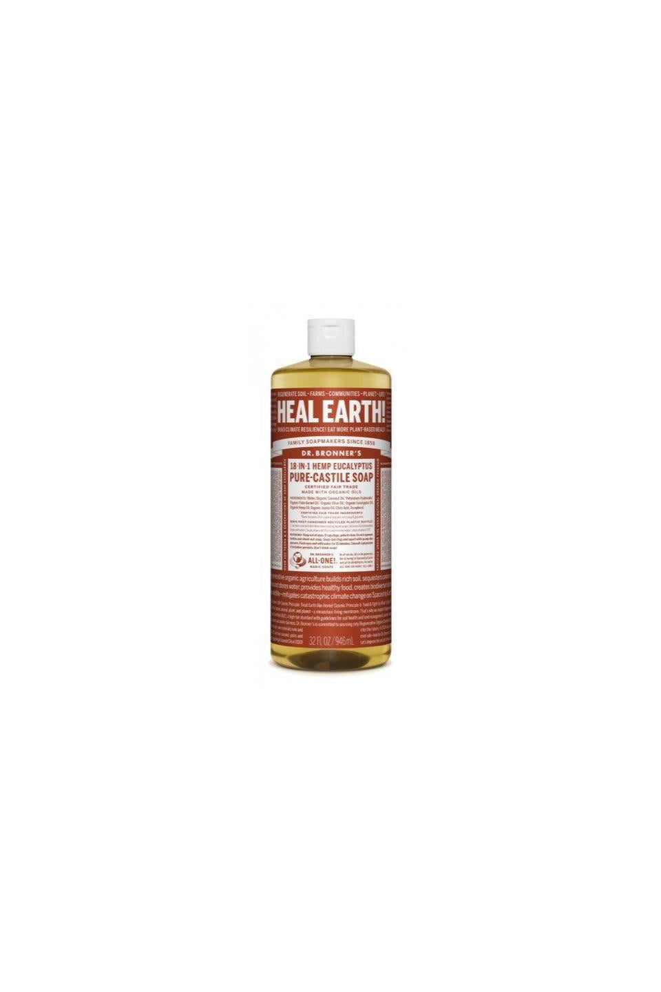 Dr Bronner's Castile Soap Eucalyptus 944ml