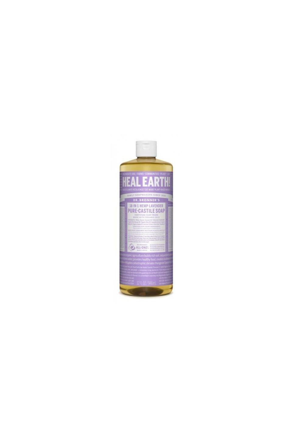 Dr Bronner's Castile Soap Lavender 944ml