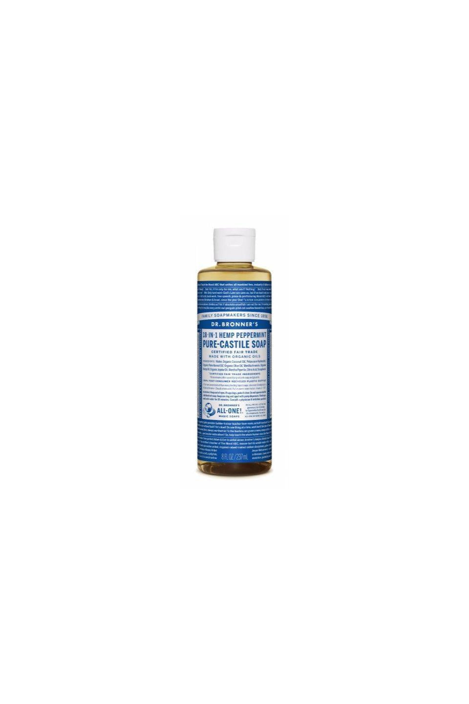 Dr Bronner's Castile Soap Peppermint 236ml
