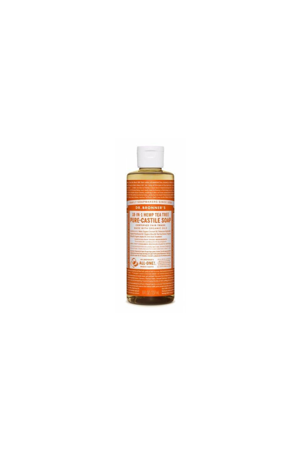 Dr Bronner's Castile Soap Tea Tree 237ml