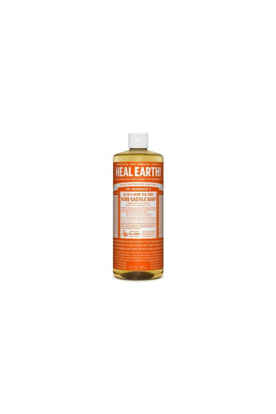 Dr Bronner's Castile Soap Tea Tree 944ml