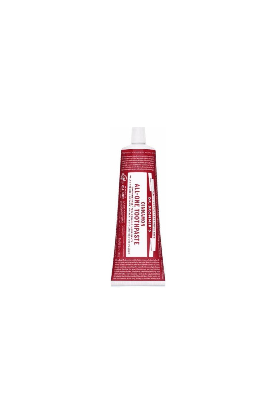 Dr Bronner's Cinnamon Toothpaste 140g