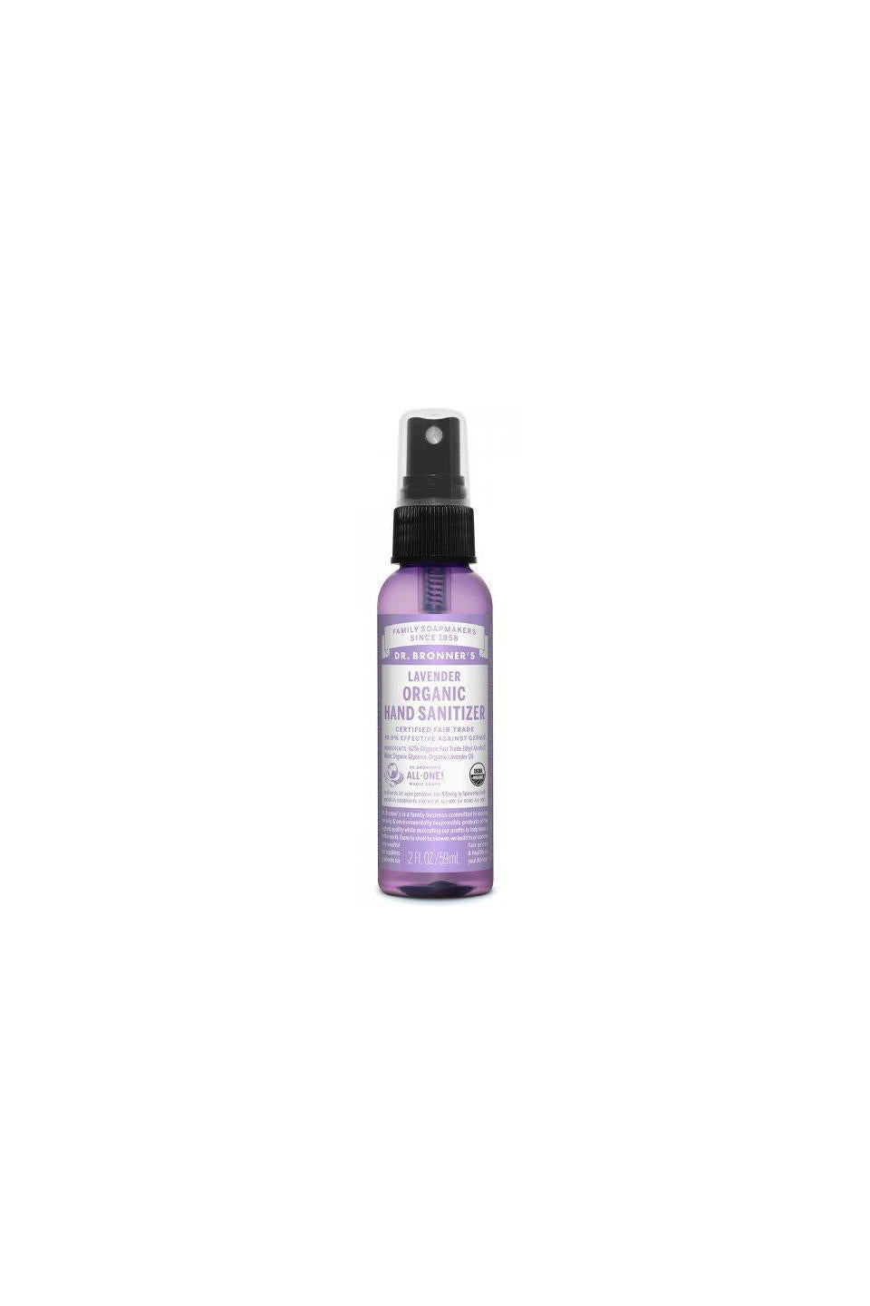 Dr Bronner's Lavender Hand Sanitizer 59ml
