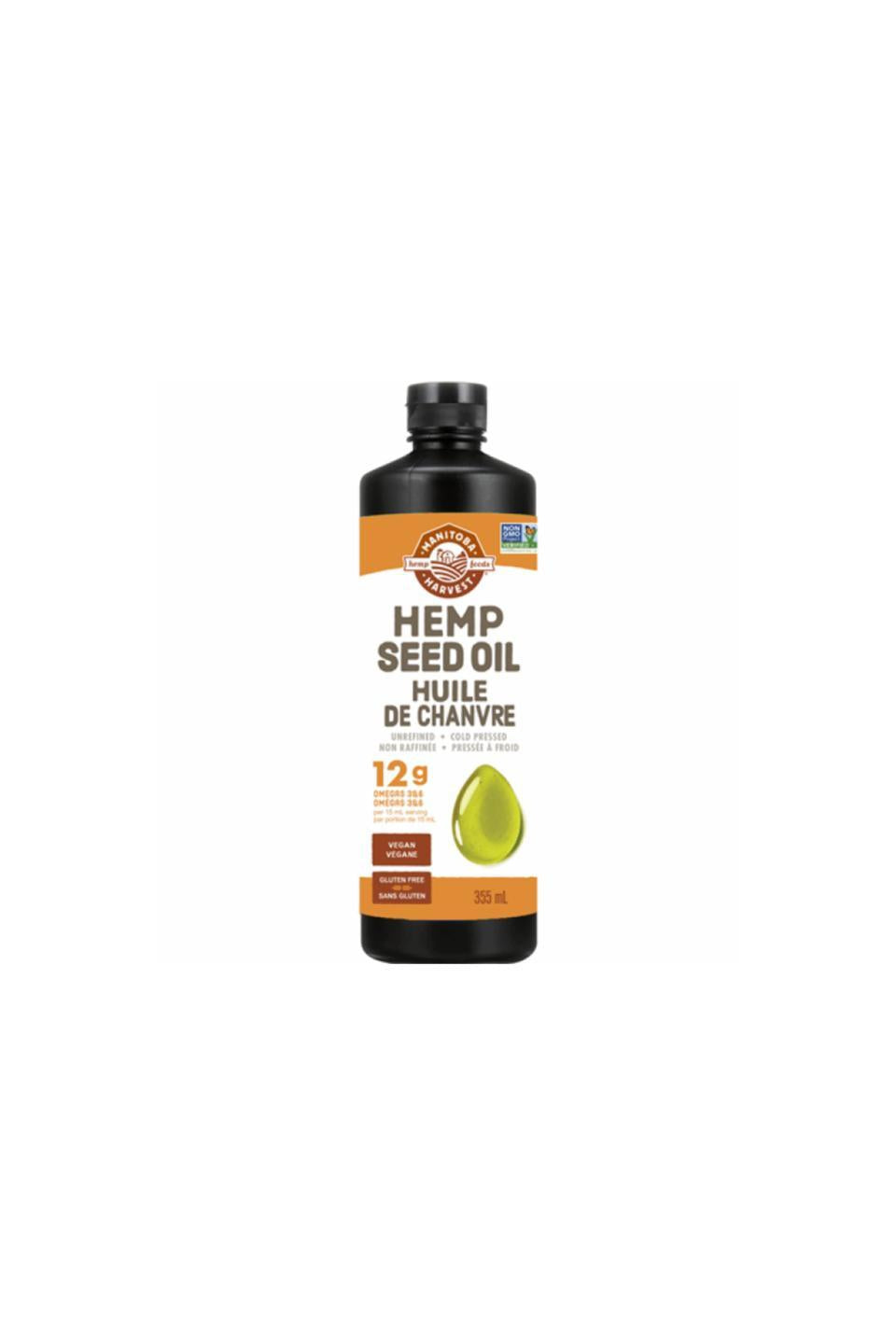 Manitoba Harvest Natural Hemp Seed Oil 355ml