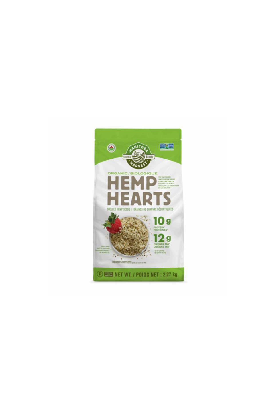 Manitoba Harvest Organic Hemp Hearts 2.27kg