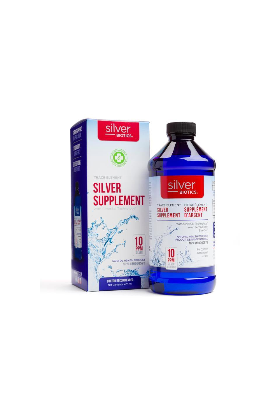 Silver Biotics Silver Supplement 473ml