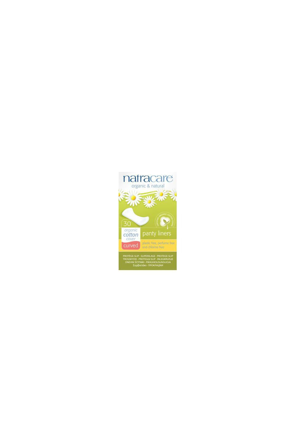 Natracare Panty Liner Curved 30ct