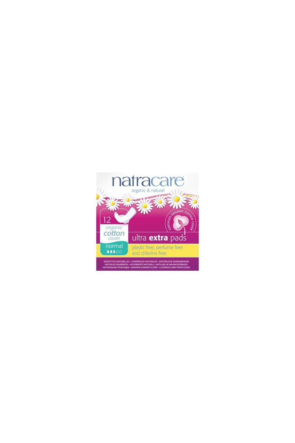 Natracare Ultra Extra 12 Pads