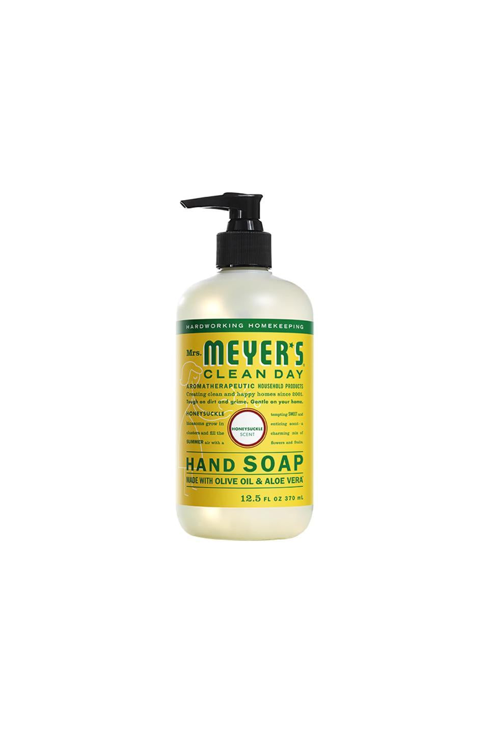 Mrs Meyer's Clean Day Hand Soap Honeysuckle 370ml