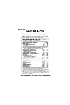 Ener-C Lemon Lime Multivitamin Drink Mix - 1,000mg Vitamin C (Case of 30)