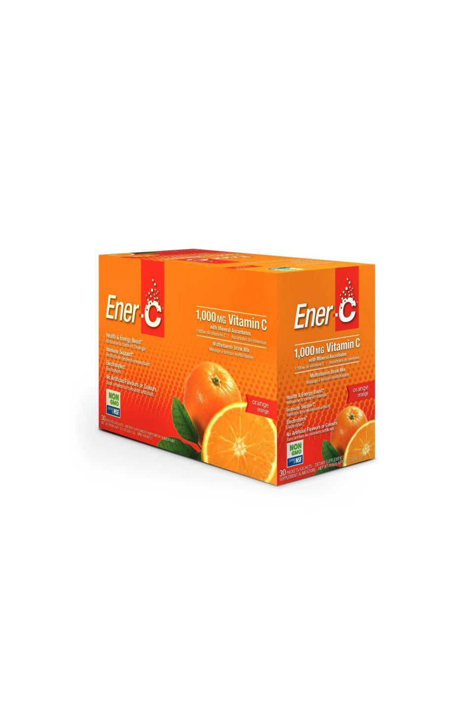 Ener-C Orange Multivitamin Drink Mix - 1,000mg Vitamin C (Case of 30)