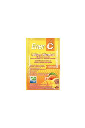 Ener-C Peach Mango Multivitamin Drink Mix - 1,000mg Vitamin C 1 Sachet