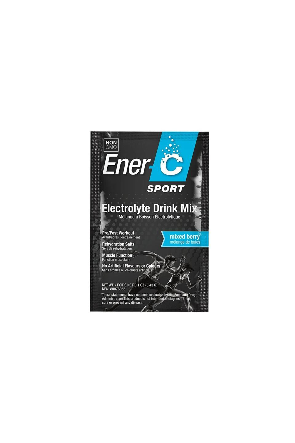 Ener-C Sport Electrolyte Drink Mix - Mixed Berry 1 Sachet