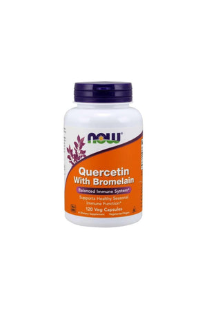NOW Quercetin with Bromelain 120