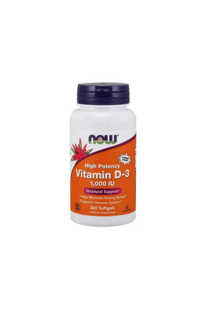 NOW Vitamin D 1000 IU 360s