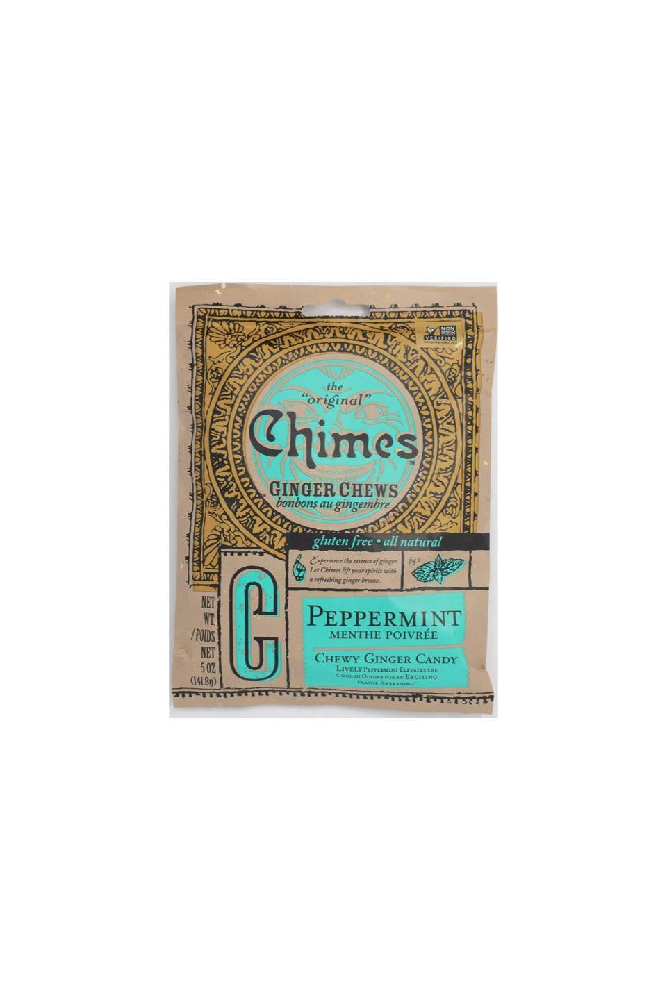 Chimes Peppermint Ginger Chews 141.8g