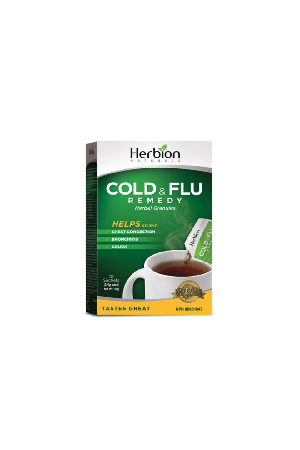 Herbion Cold & Flu Remedy Granules 10s