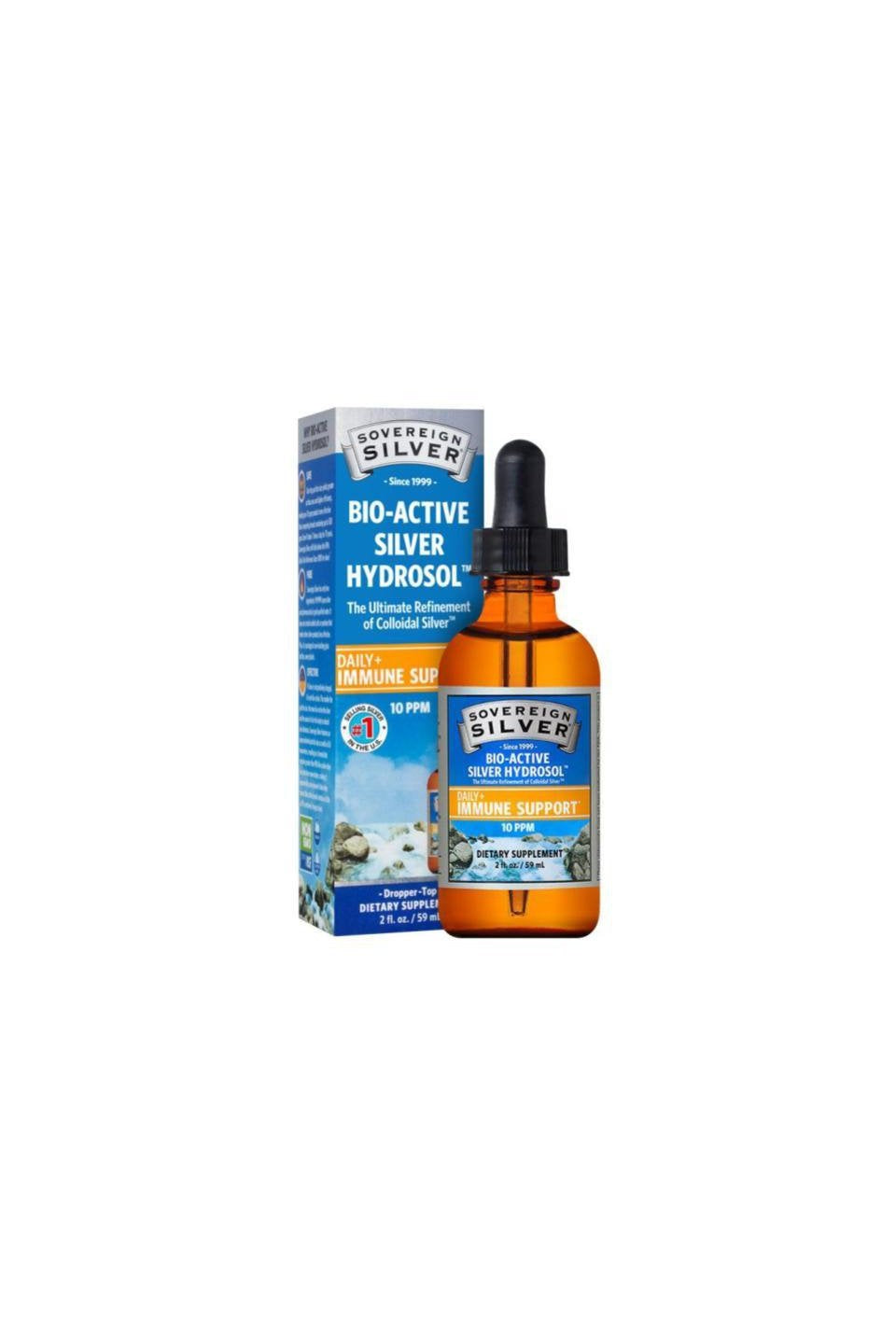 Sovereign Silver Bio-Active Silver Hydrosol Dropper 59ml