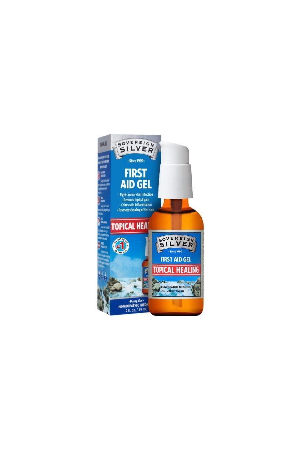 Sovereign Silver Silver First Aid Gel 59ml