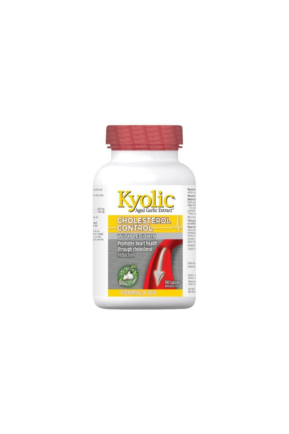Kyolic Formula 104 Cholesterol Control 180s