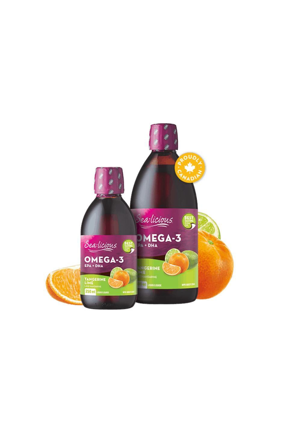 Sealicious Omega-3 EPA + DHA - Tangerine Lime 500ml