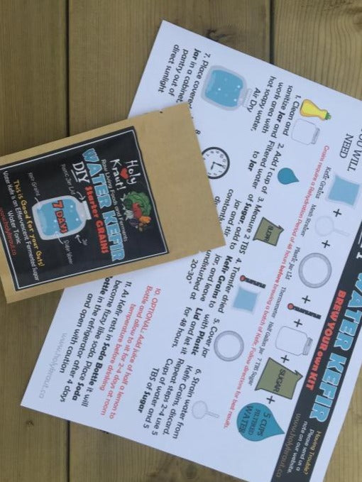 Holy Kraut! Water Kefir Grains 5g