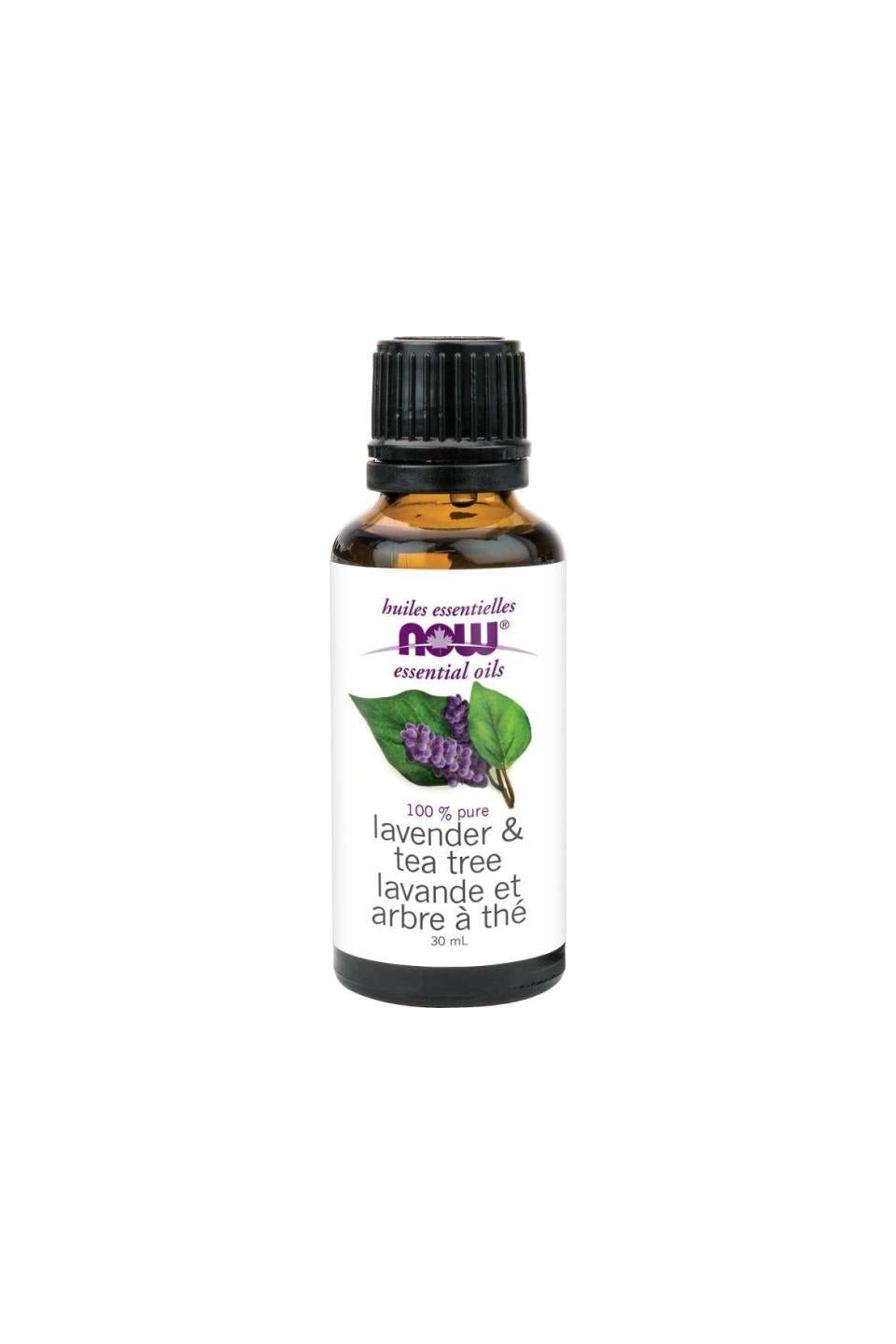 NOW 100% Pure Lavender & Tea Tree Oil 30ml