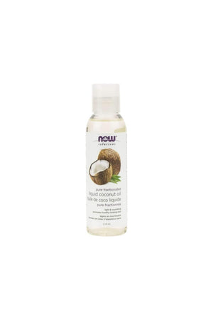 NOW Pure Fractionated Liquid Coconut Oil 118ml