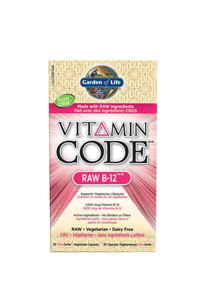 Garden of Life Vitamin Code Raw B-12 30s