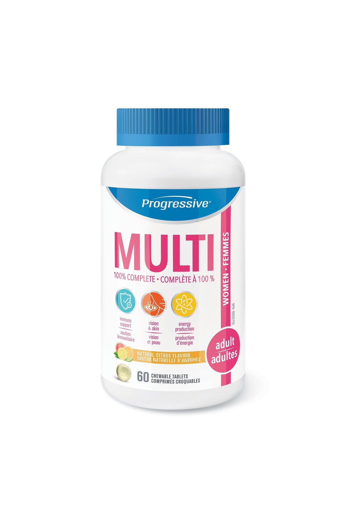 Progressive Chewable Multivitamin for Adult Women 60s