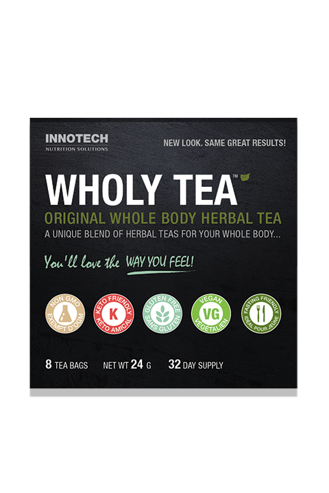 Innotech Wholy Tea 8 Tea Bags (32 Day Supply)