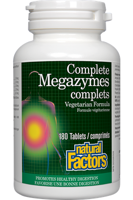 Natural Factors Complete Megazymes 180s