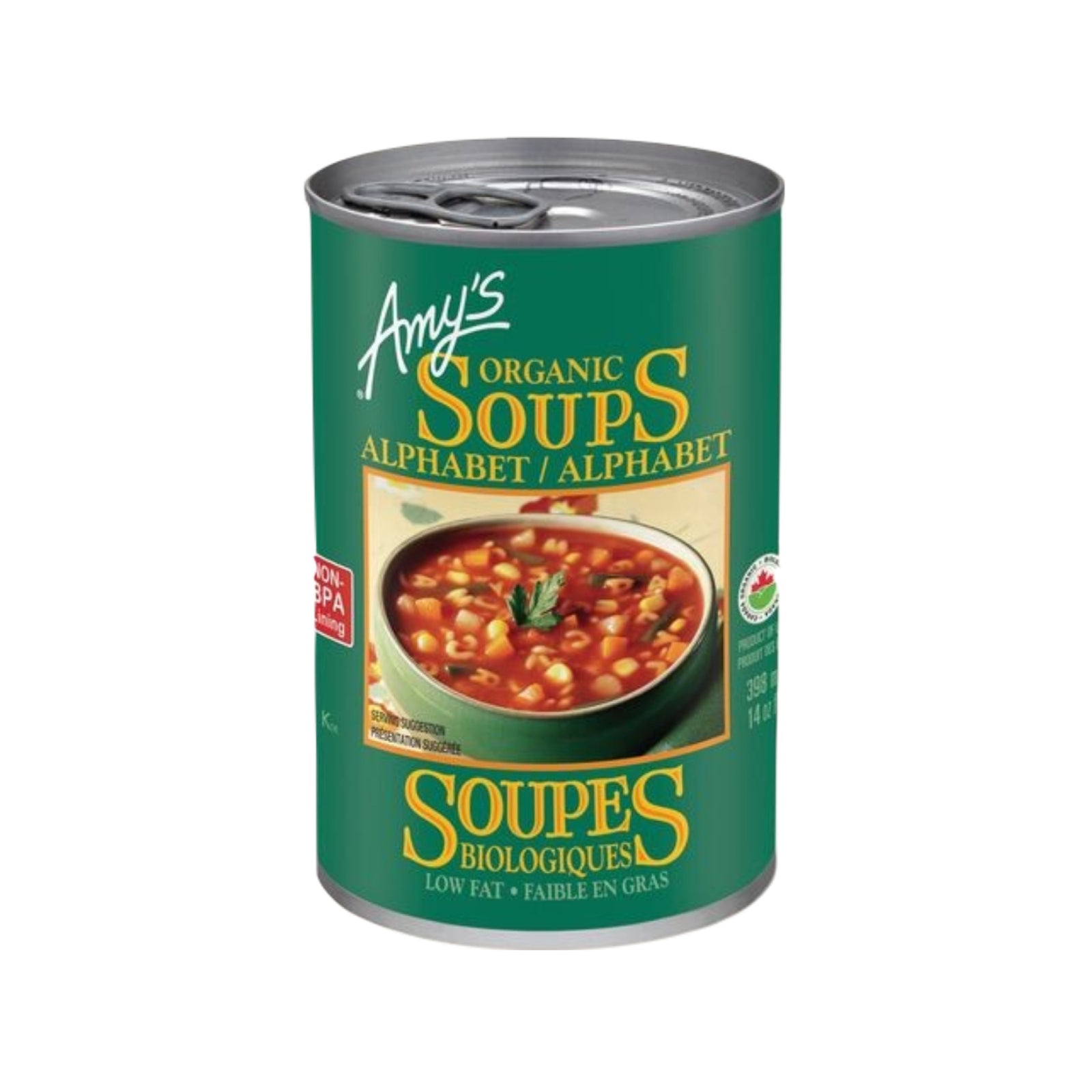 Amy's Organic Alphabet Soup 398ml