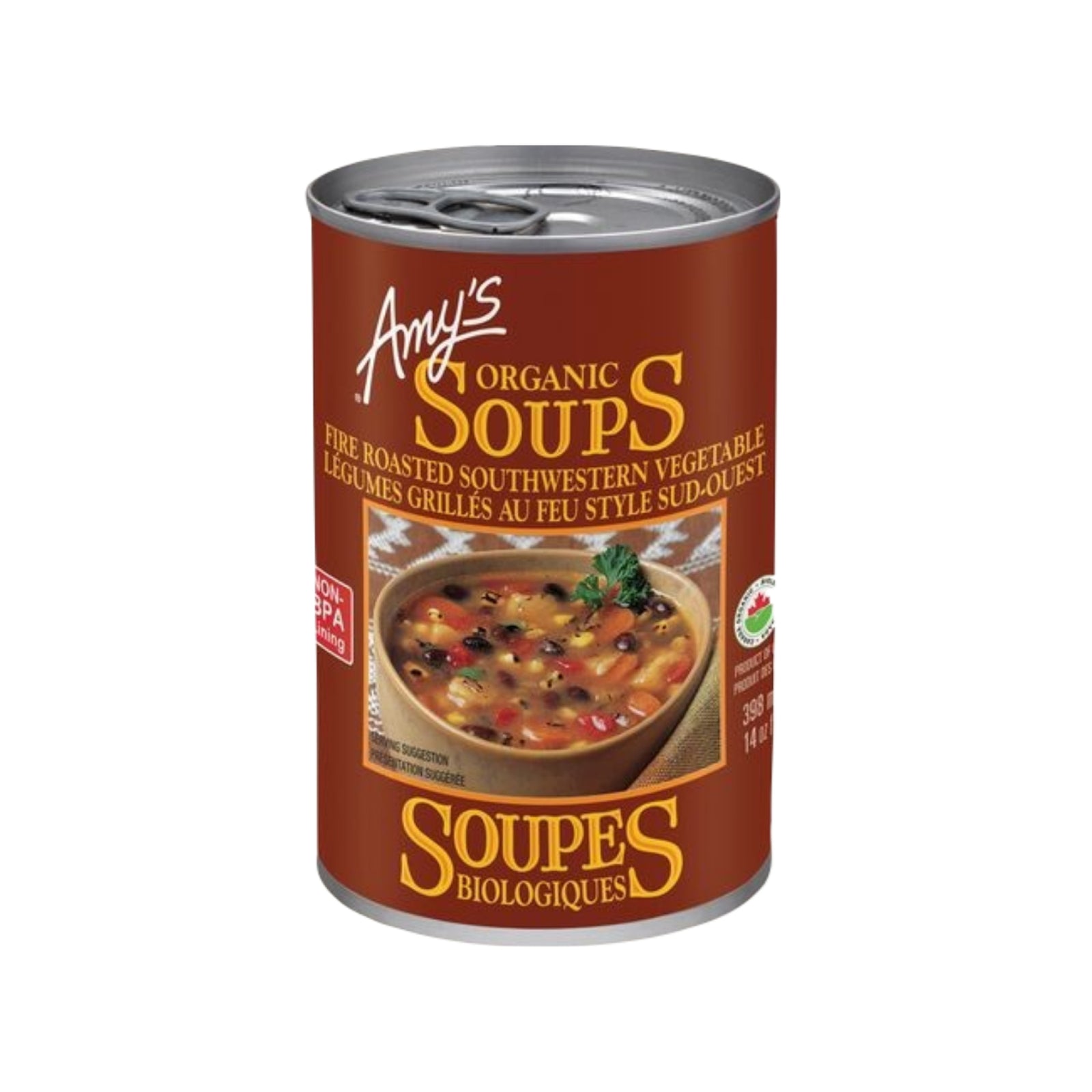 Amy's Organic Fire Roasted Southwestern Vegetable Soup 398ml