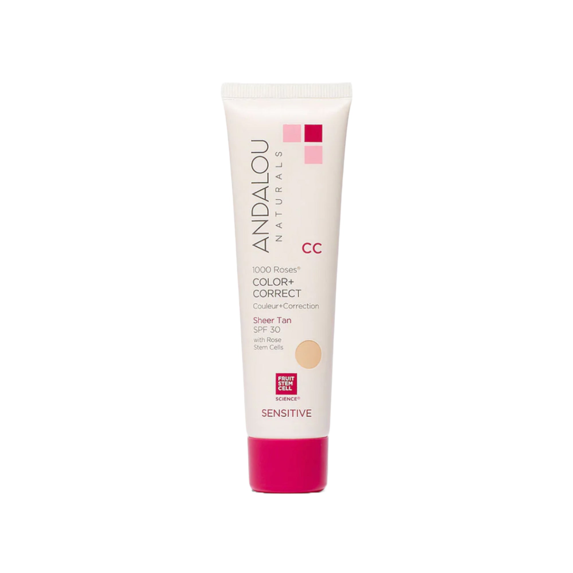 Andalou Colour + Correct Sheer Tan SPF 30 58ml