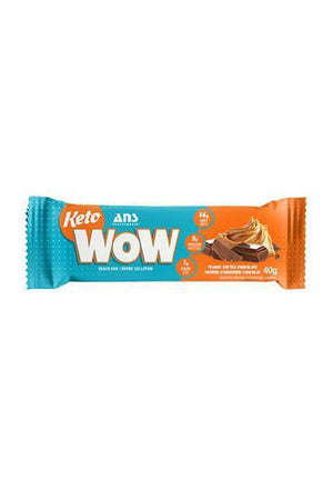 ANS Keto WOW Peanut Butter Chocolate Snack Bar 40g