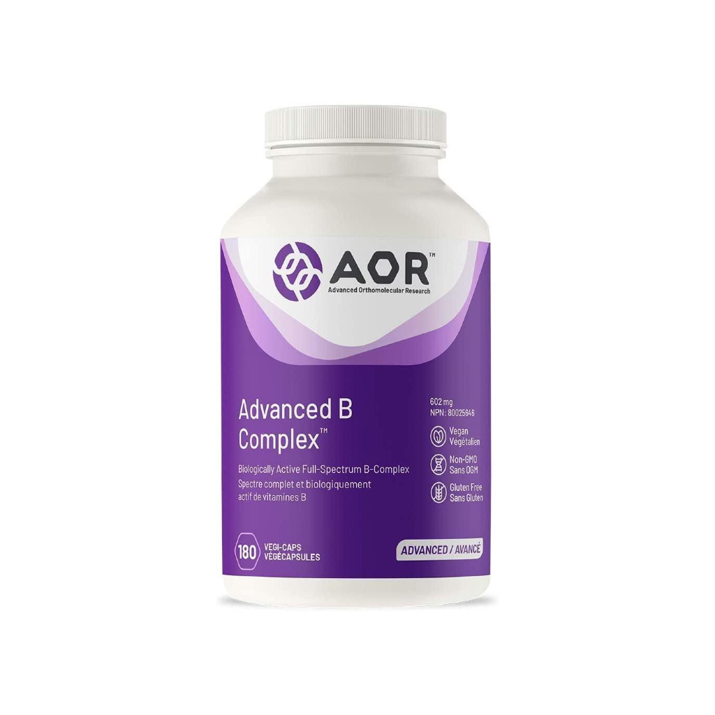 AOR Advanced B Complex 180s - Fiddleheads Health And Nutrition