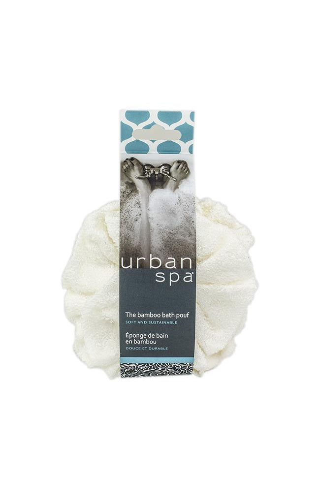Urban Spa Bamboo Bath Pouf