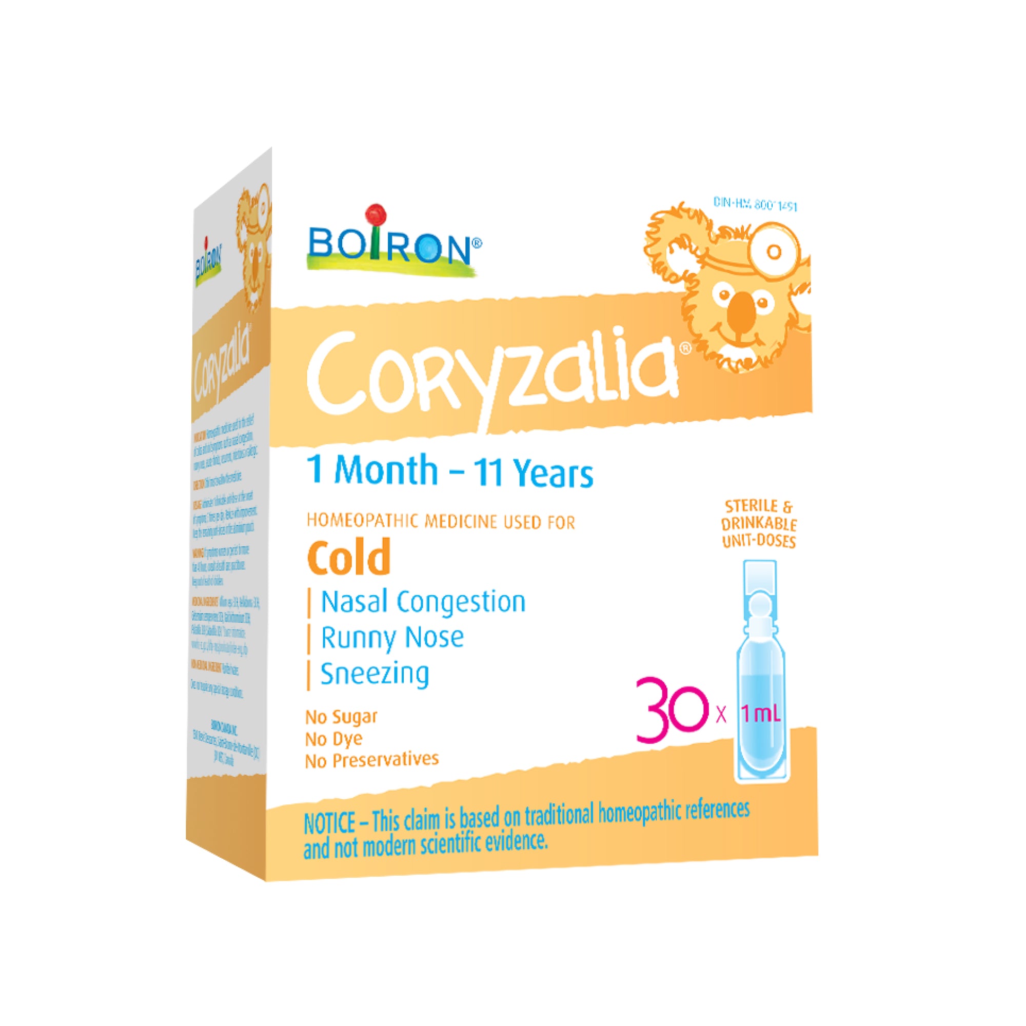 Boiron Children's Coryzalia 30x1ml