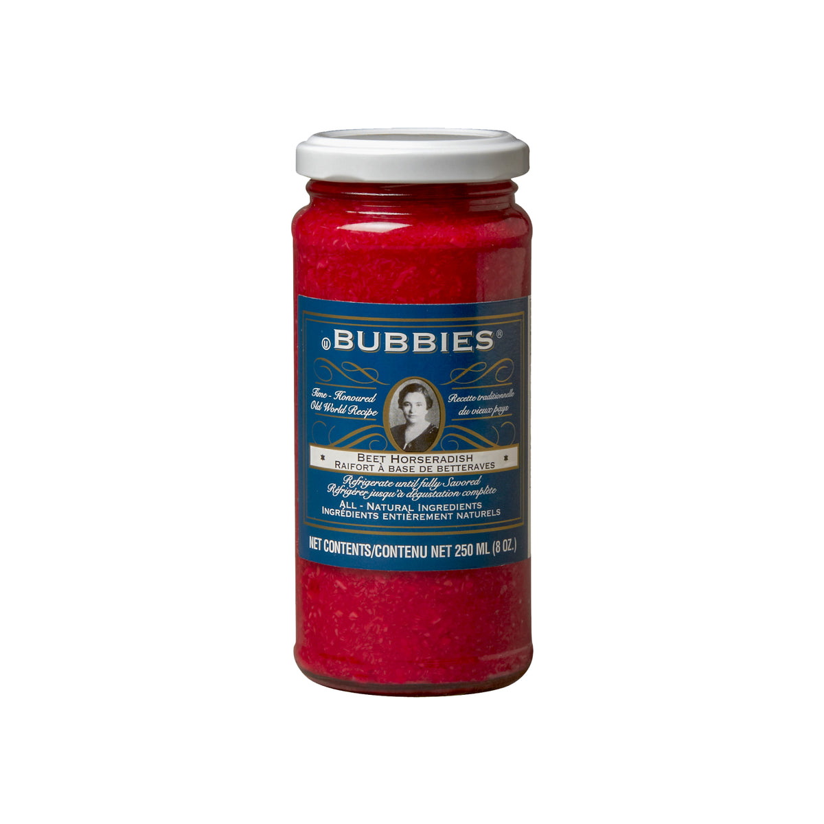 Bubbies Beet Horseradish 250ml