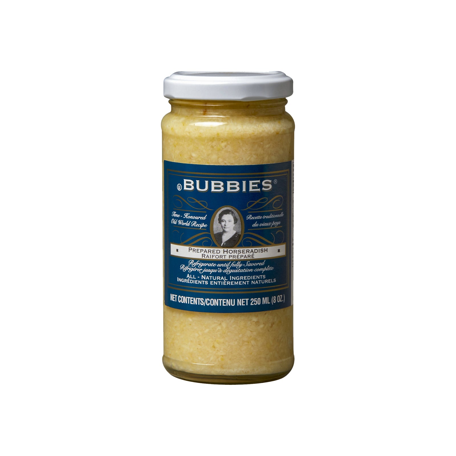Bubbies Prepared Horseradish 250ml
