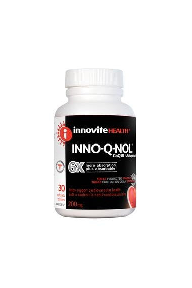 Innovite INNO-Q-NOL (CoQ10 Ubiquinol) 200mg 30s