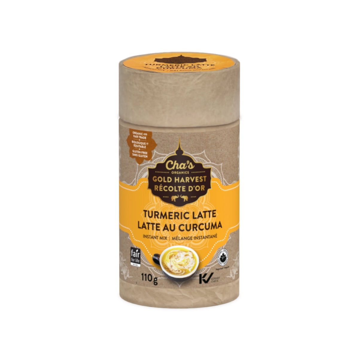 Cha's Organic Turmeric Latte Instant Mix 110g